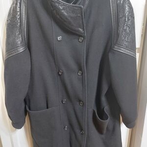 Vintage 80's Luba Paris Double Breasted BLACK